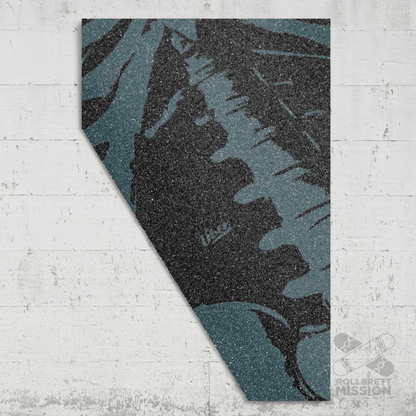 Über Skeleton Griptape 9" x 33" - Skateboard - Kleinteile - Rollbrett Mission