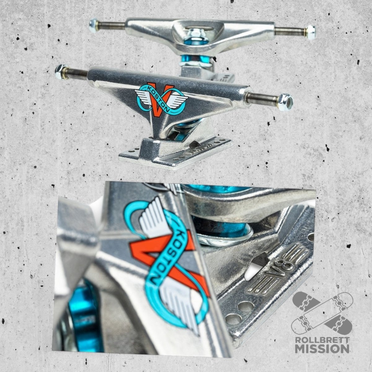 Venture V8 5.2 Koston Truck - Skateboard - Achsen - Rollbrett Mission