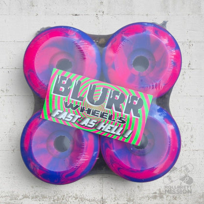 Vision 96A 60mm Blurr Conical pink purple Wheels - Skateboard-Rollen - Rollbrett Mission