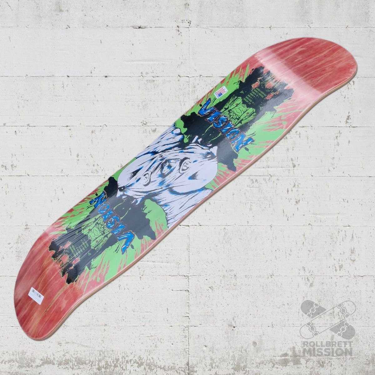 Vision Double Vision Oldschool Reissue 9.5 Deck red - Skateboard - Decks - Rollbrett Mission