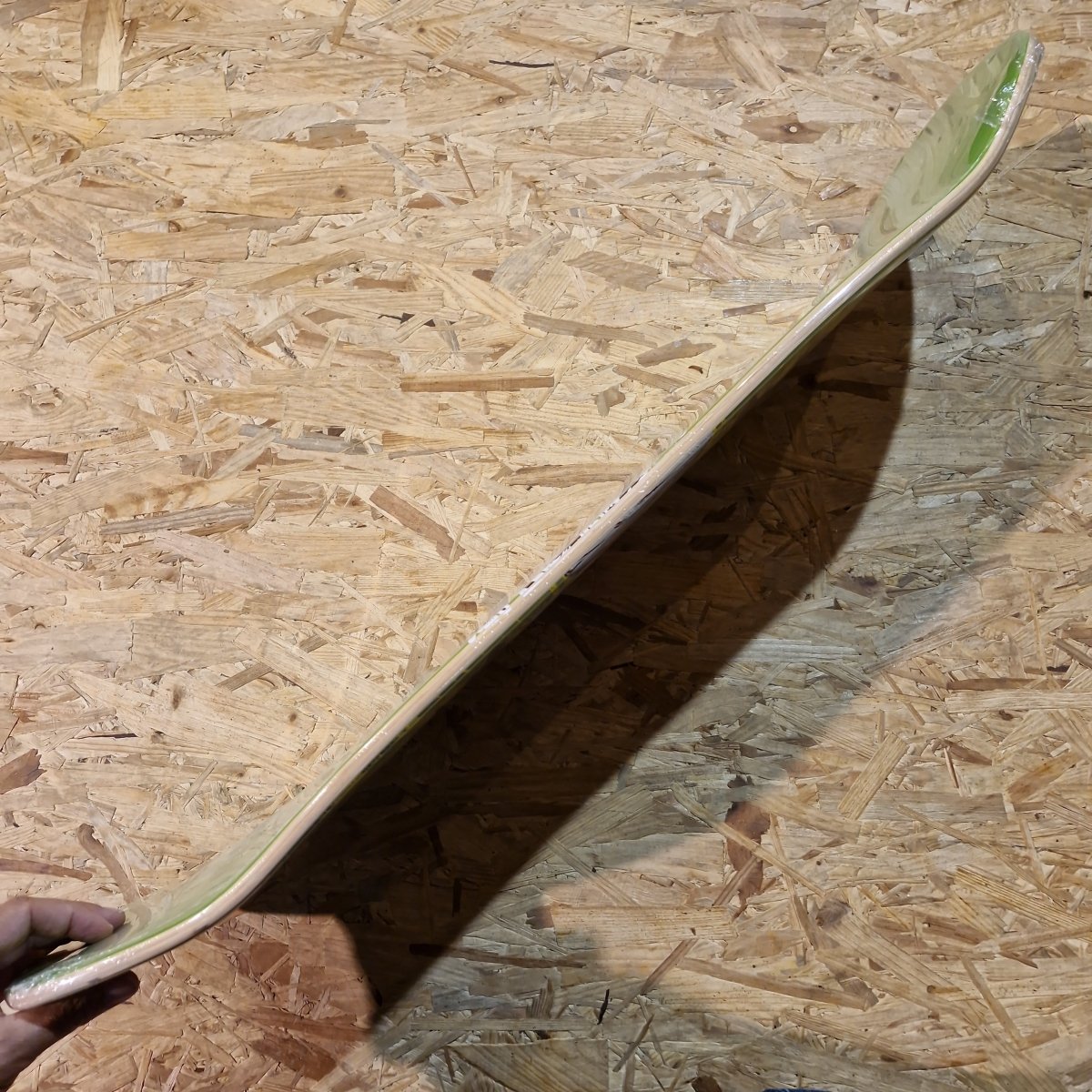 Vision Double Vision Oldschool Reissue Deck 9.5" lime green - Skateboard-Decks - Rollbrett Mission