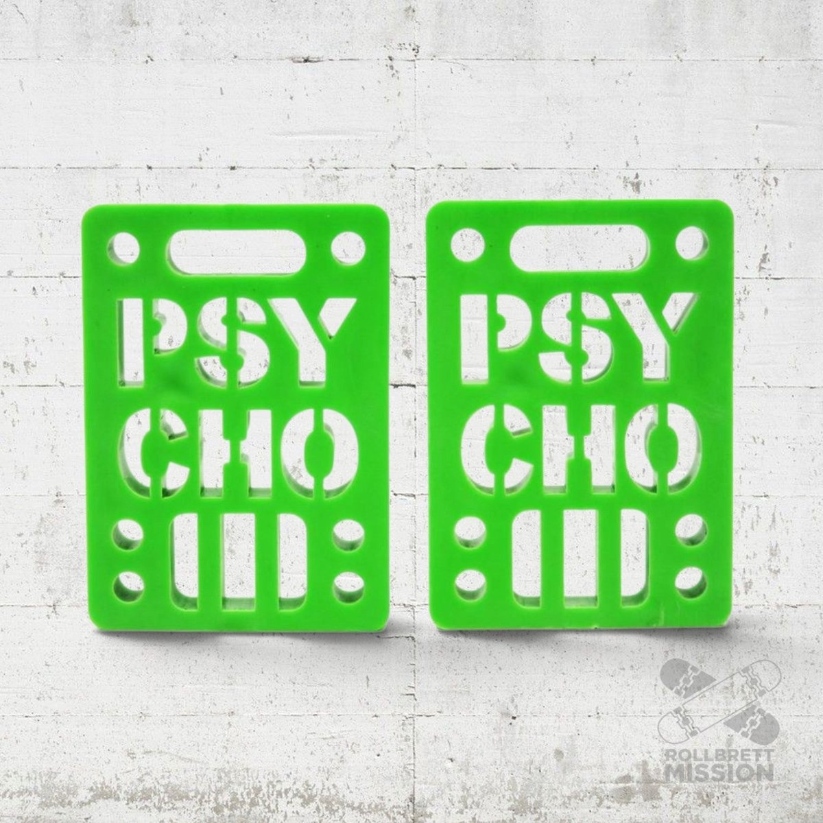 Vision Psycho Soft Risers 1/4" - Rollbrett Mission