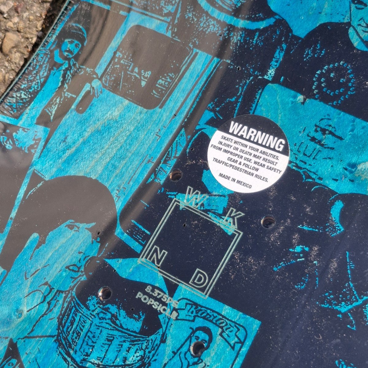 WKND Skateboards Al Peggy Date Series 8.375 Deck - Skateboard - Decks - Rollbrett Mission