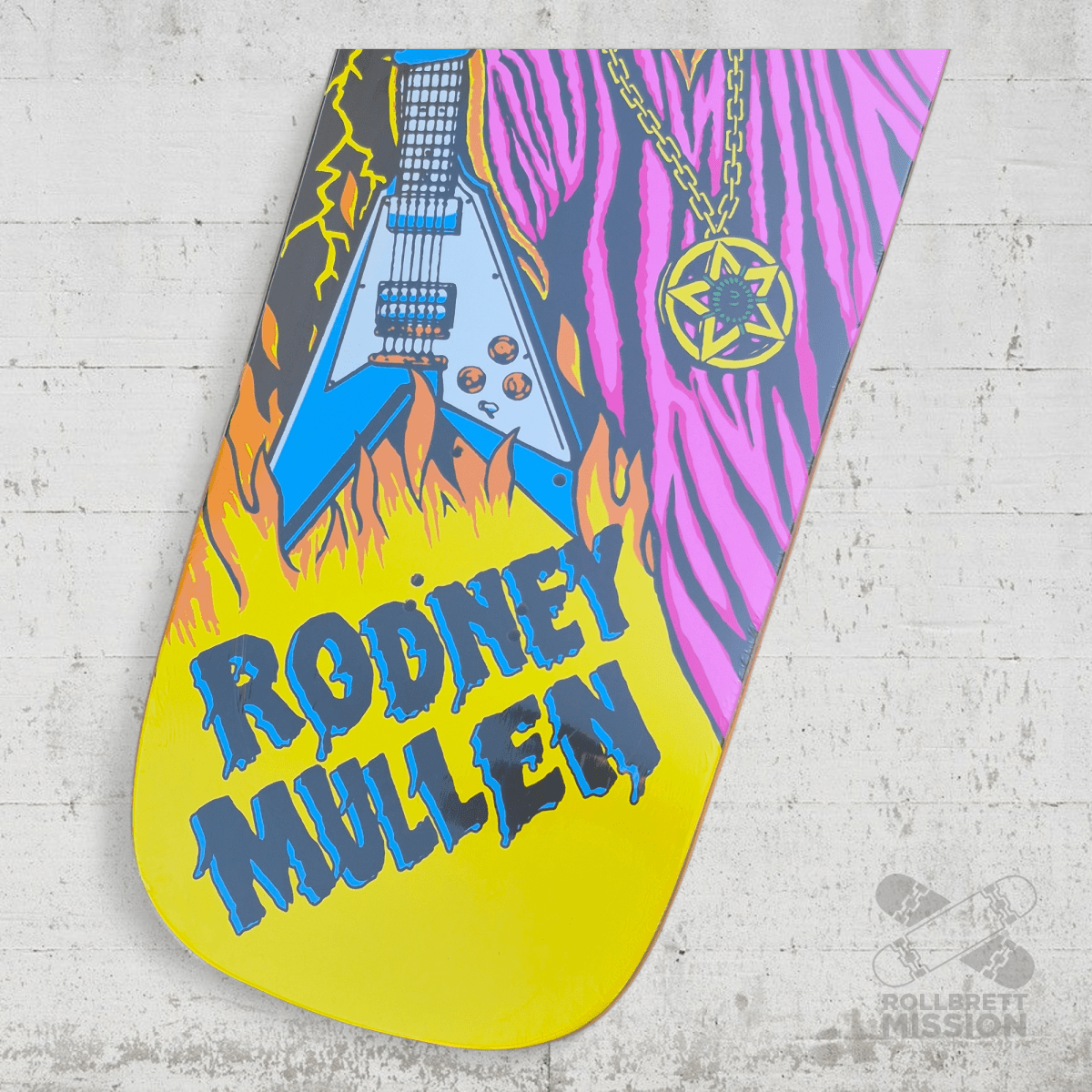 World Industries Mullen Rock is King 9.625 Deck - Skateboard - Decks - Rollbrett Mission