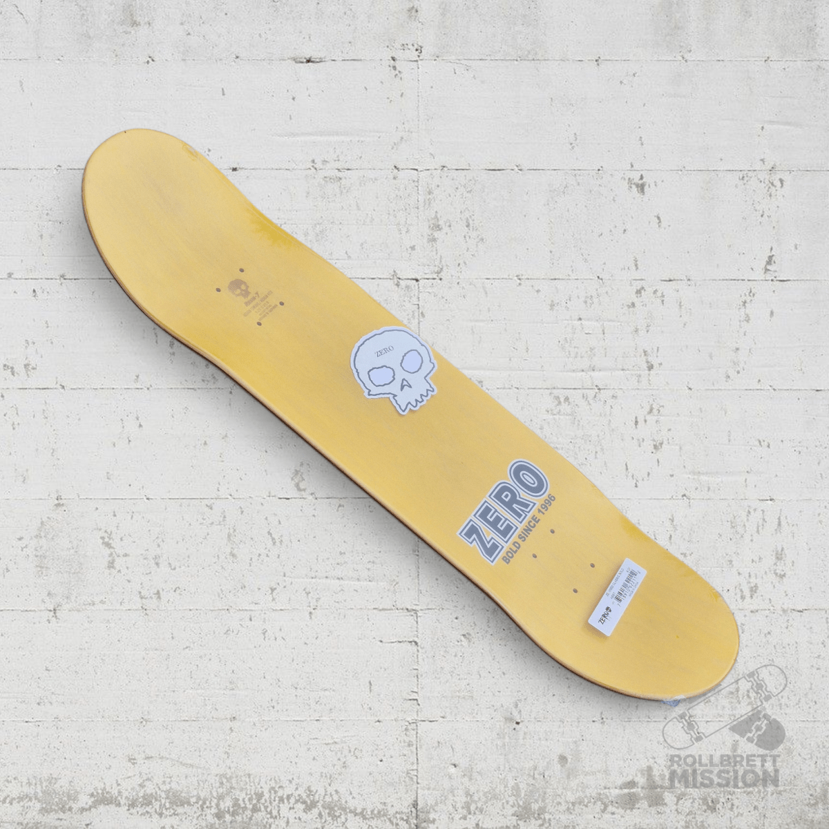 Zero Team Bold Black 8.25 Deck - Skateboard - Decks - Rollbrett Mission