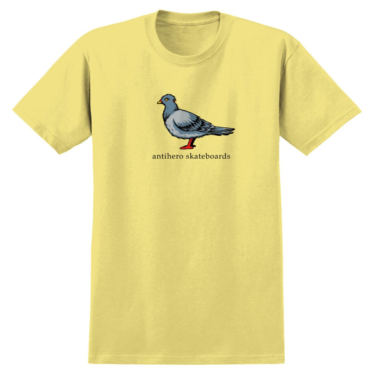 Anti Hero Big Pigeon T-Shirt cornsilk - Rollbrett Mission