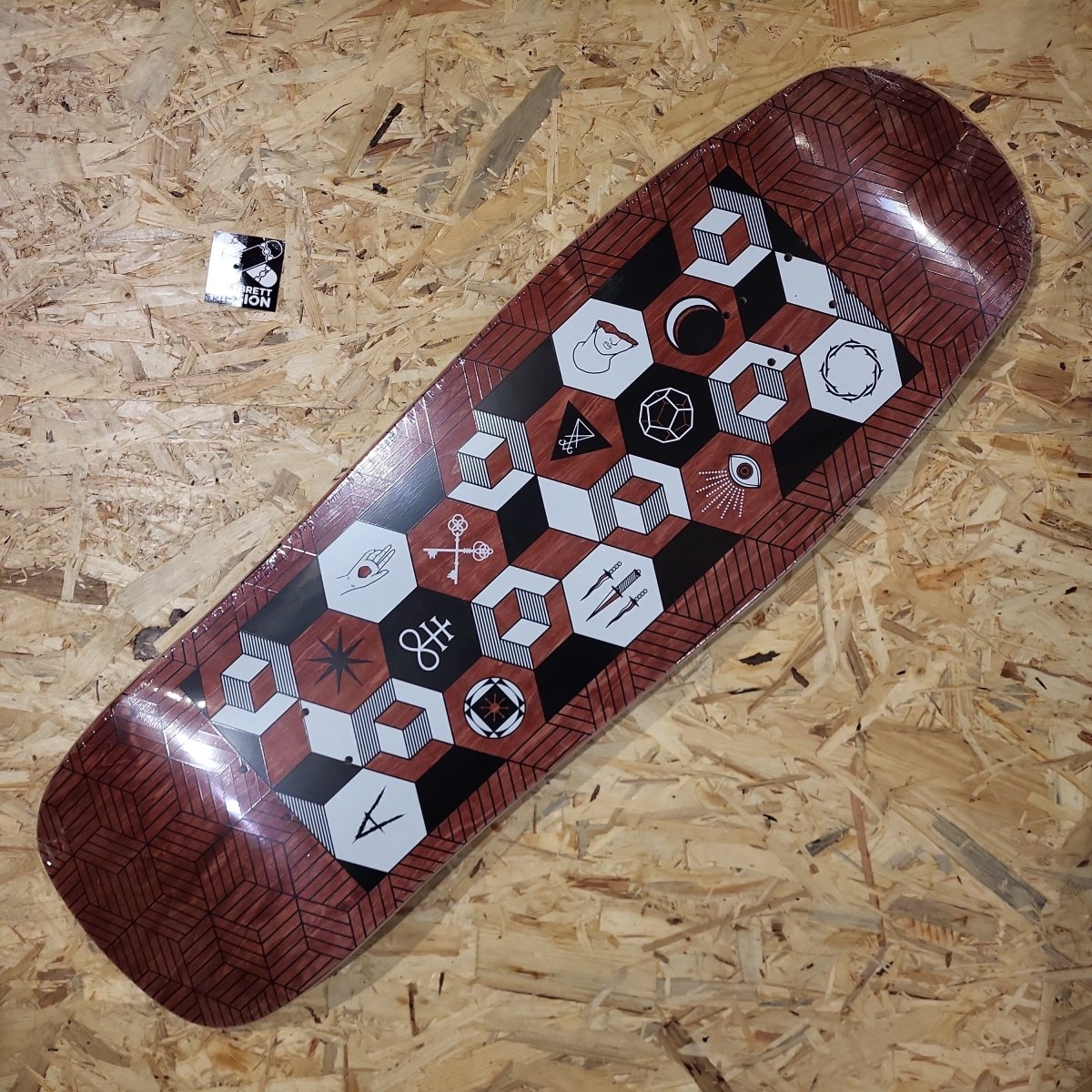 Antiz Mystic II Brown Shaped Deck - Skateboard-Decks - Rollbrett Mission