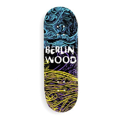 Berlin Wood Fingerboard Gene Pattern Pro Complete Setup - Fingerboard - Rollbrett Mission