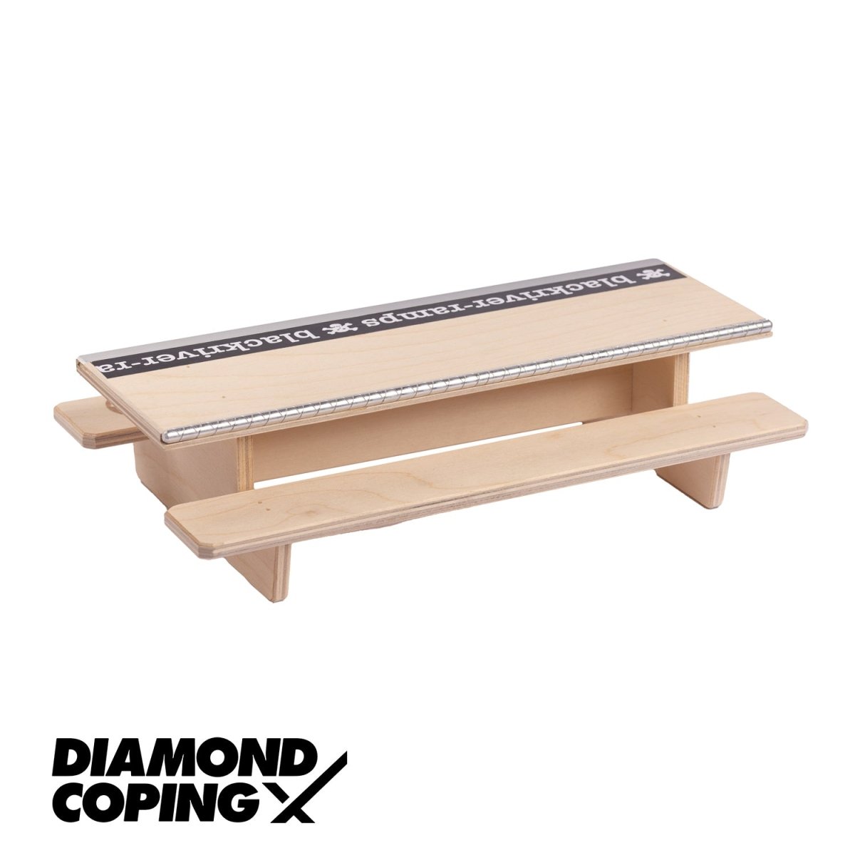 Blackriver Ramps Picnic Table Diamond Coping Picknicktisch - Fingerboard - Rollbrett Mission