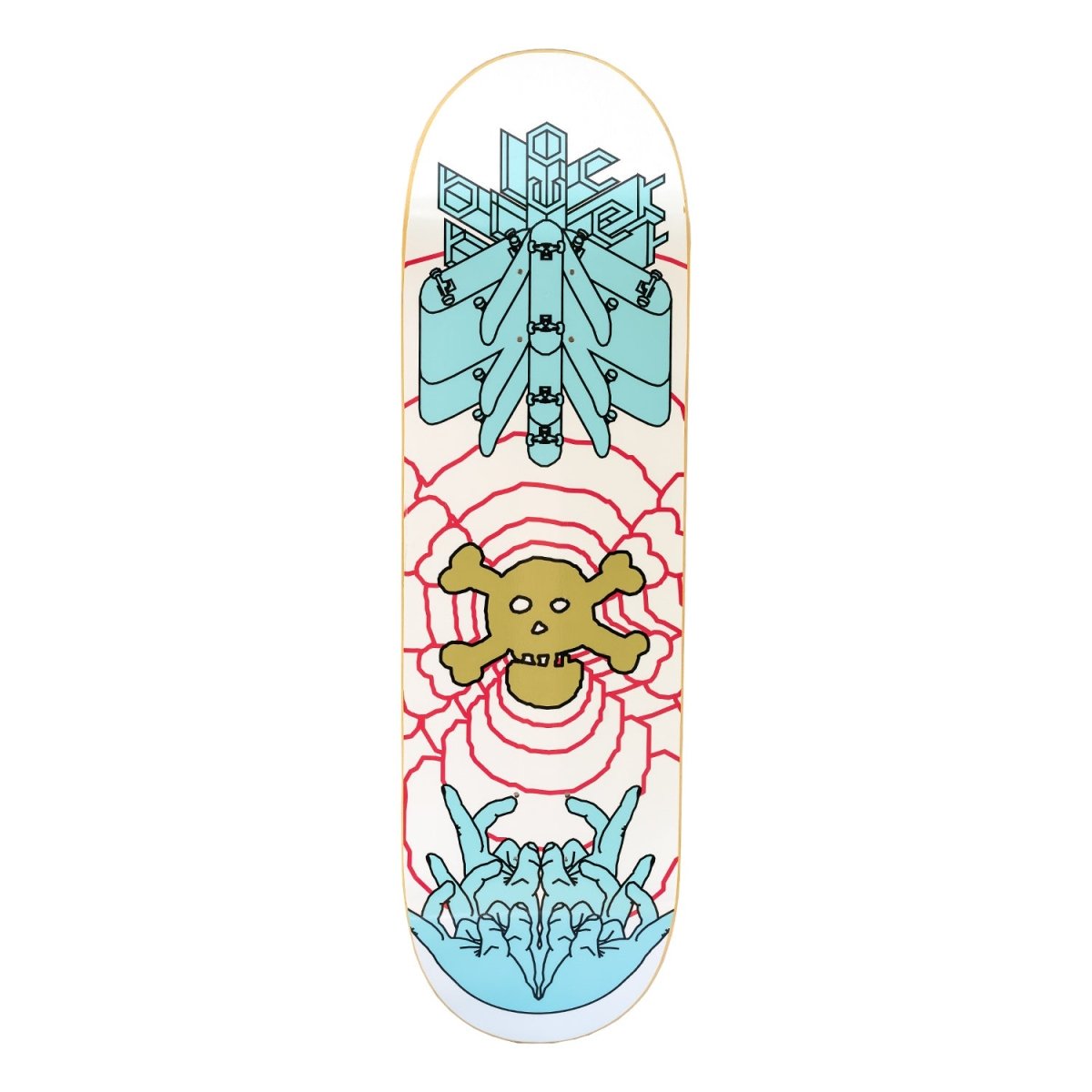 Blackriver Skateboards Psy Hands Deck - Skateboard-Decks - Rollbrett Mission