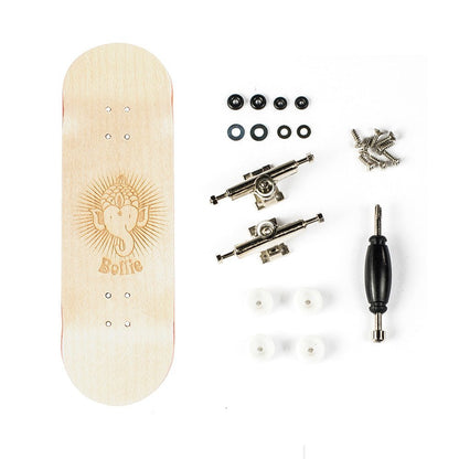 Bollie Fingerboard Red Mini Logo Complete Setup - Fingerboard - Rollbrett Mission
