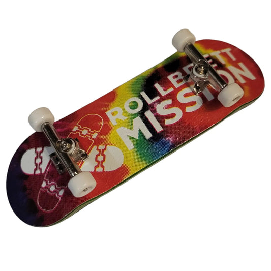 Bollie Fingerboard Rollbrett Mission Hippie Complete Setup - Fingerboard - Rollbrett Mission