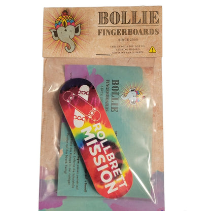 Bollie Fingerboard Rollbrett Mission Hippie Deck - Fingerboard - Rollbrett Mission