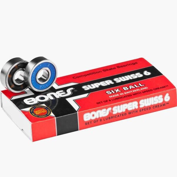 Bones Bearings Super Swiss 6 Balls - Skateboard-Kleinteile - Rollbrett Mission