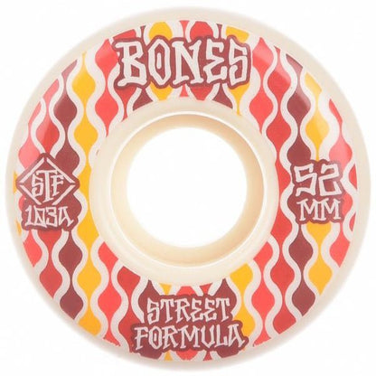 Bones STF Retros 52mm V2 Locks 103A Wheels - Skateboard-Rollen - Rollbrett Mission