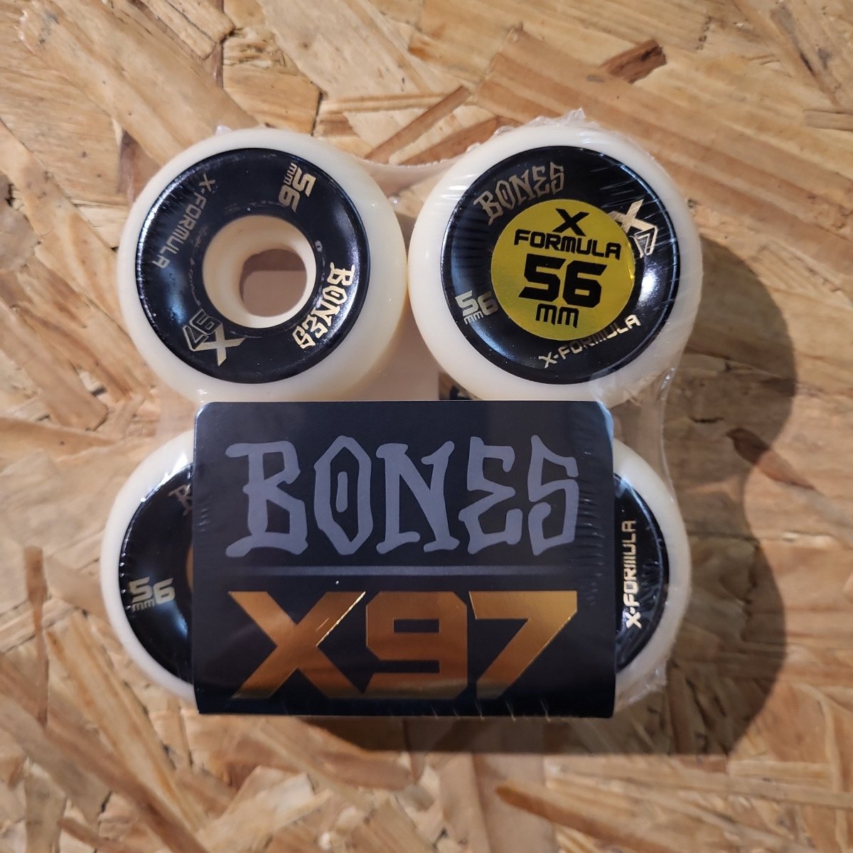 Bones X-Formula 97A V6 Widecut Wheels - Skateboard-Rollen - Rollbrett Mission