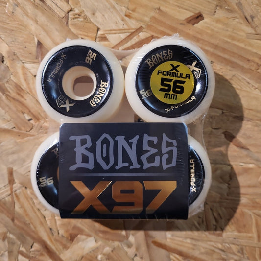 Bones X-Formula 97A V6 Widecut Wheels - Skateboard-Rollen - Rollbrett Mission
