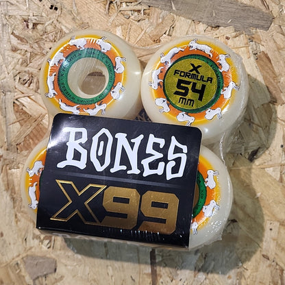 Bones X-Formula 99A Runny Bunny V6 Widecut Wheels - Skateboard-Rollen - Rollbrett Mission