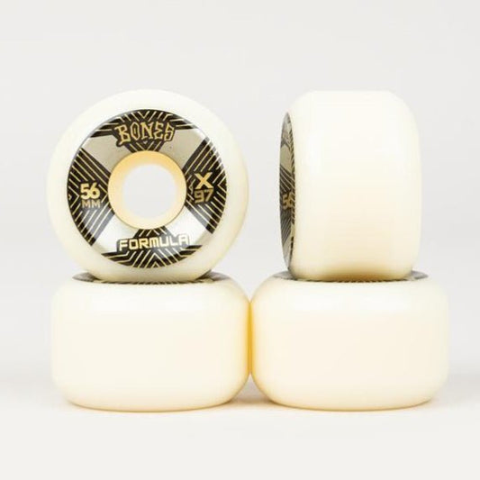 Bones X-Formula XCell V6 Widecut Wheels - Skateboard-Rollen - Rollbrett Mission