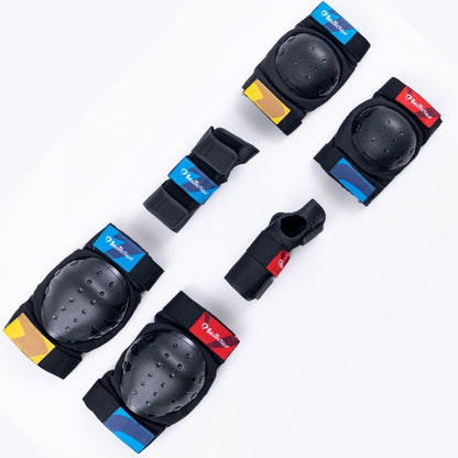 BroTection Schoner Basic Protection Set Color Block - Skateboarding-Schutzausrüstung - Rollbrett Mission