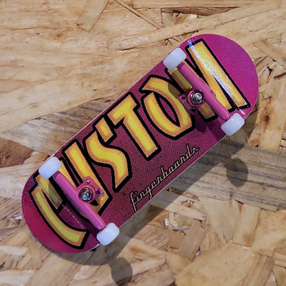 Custom Fingerboard Complete Pro Brand 34mm - Fingerboard - Rollbrett Mission