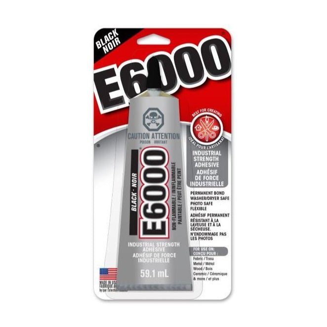 E6000 Craft Glue black 59.1 ml Tube Schuhreparatur Kleber schwarz - Skateboard-Kleinteile - Rollbrett Mission