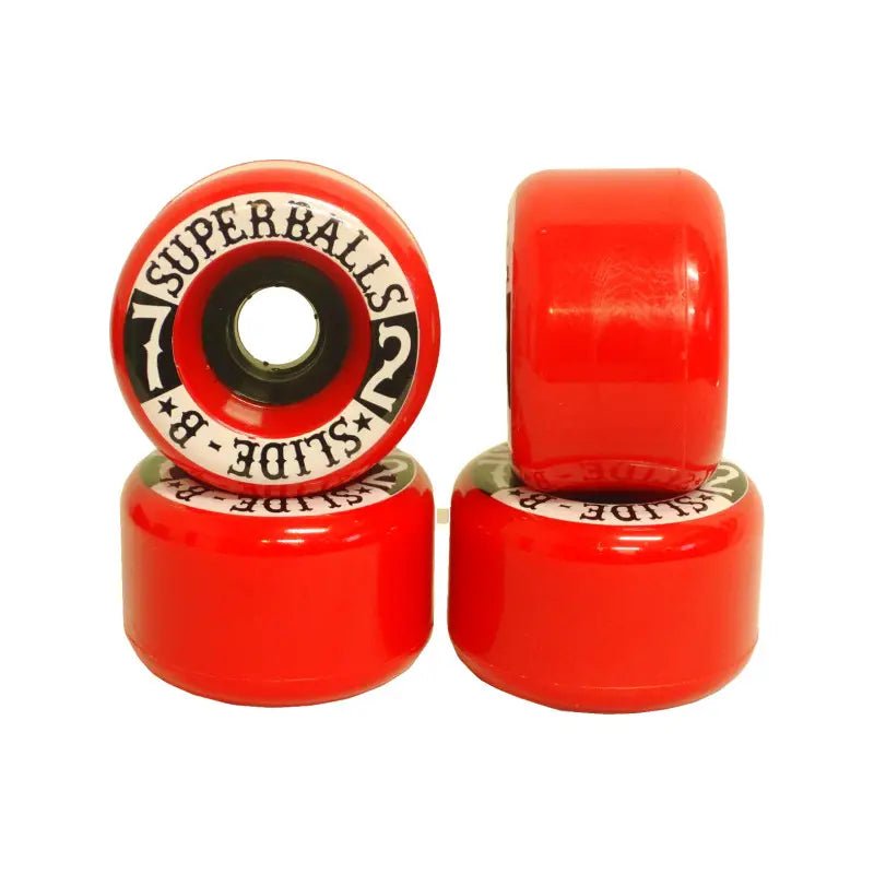 Earthwing Superballs Slide-B 72mm 78A Cruiser Longboard Wheels - Skateboard-Rollen - Rollbrett Mission
