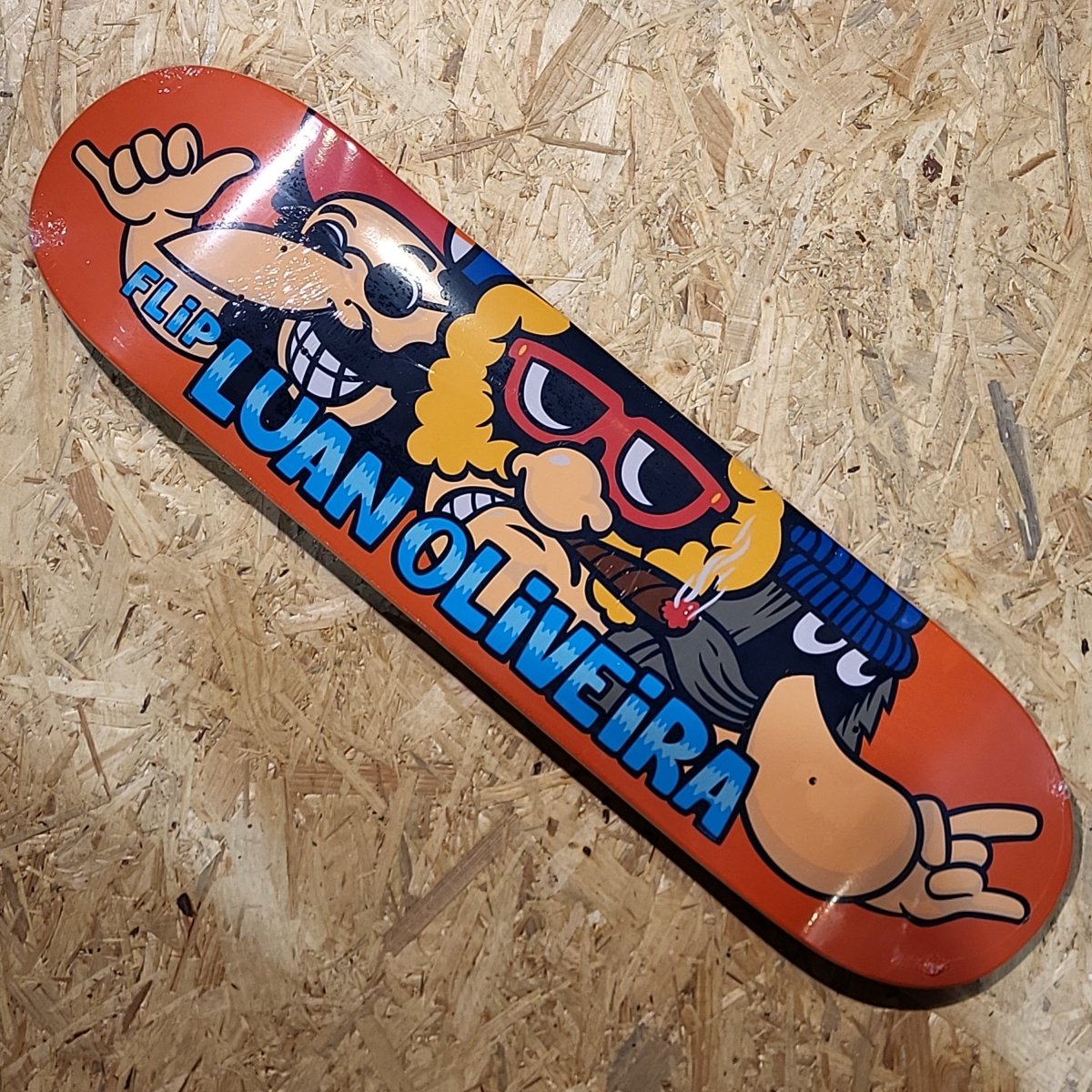 Flip Luan Oliveira Classic Deck - Skateboard-Decks - Rollbrett Mission