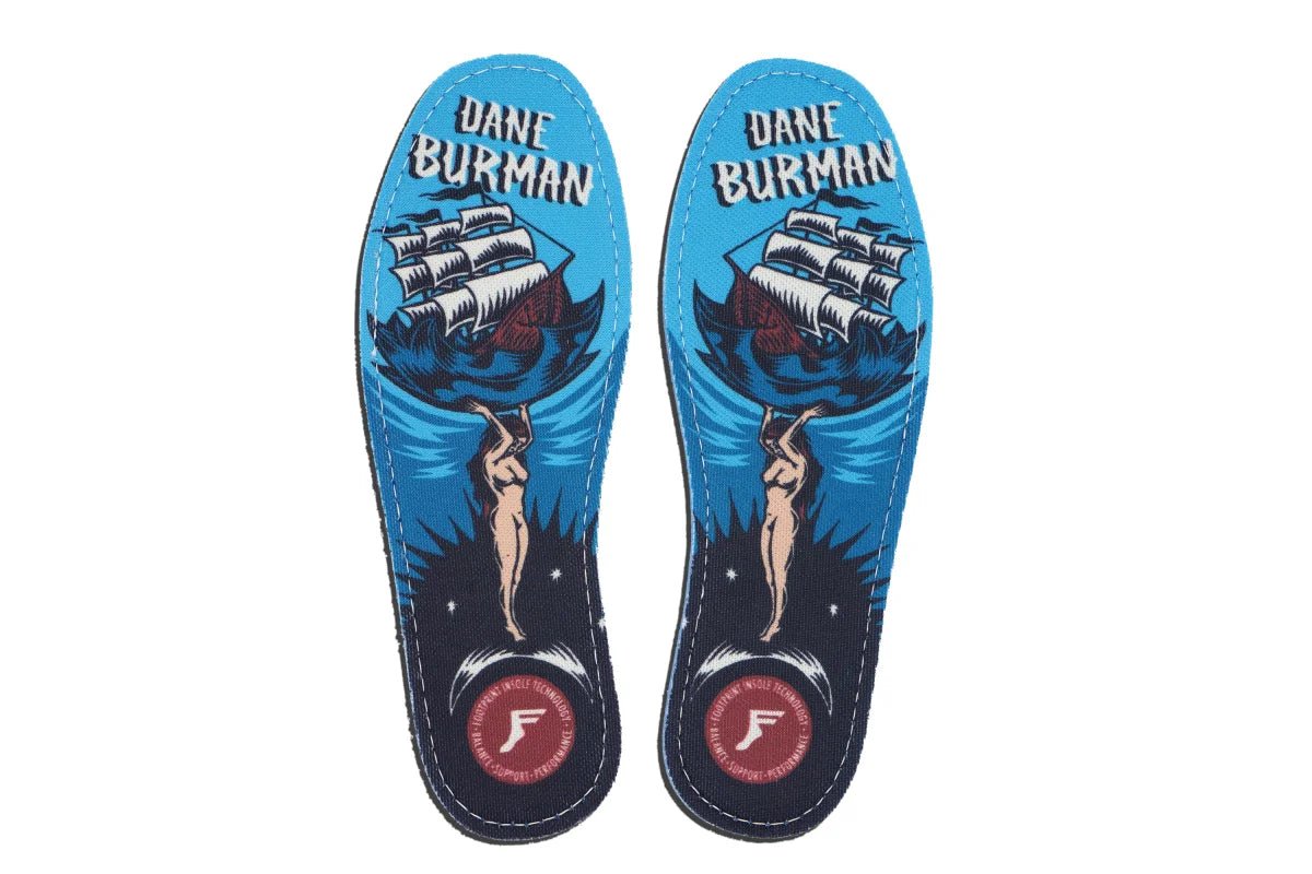 Footprint FP Insoles Hi Profile Kingfoam Dane Burman Atlas - Skateboard-Kleinteile - Rollbrett Mission