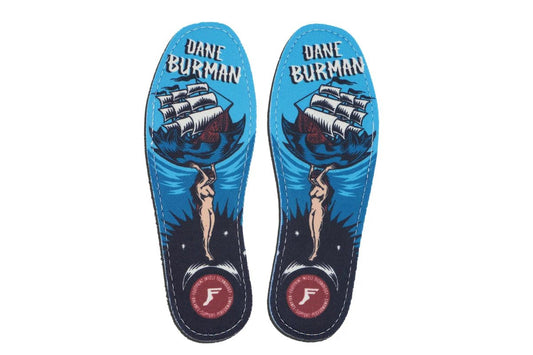 Footprint FP Insoles Hi Profile Kingfoam Dane Burman Atlas - Skateboard-Kleinteile - Rollbrett Mission