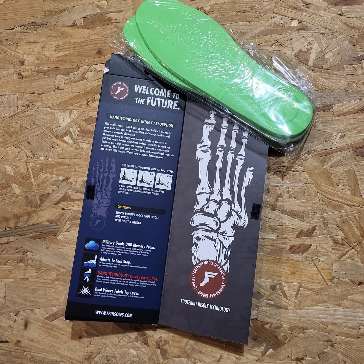 Footprint FP Insoles Hi Profile Kingfoam Dane Burman Atlas Skateboard