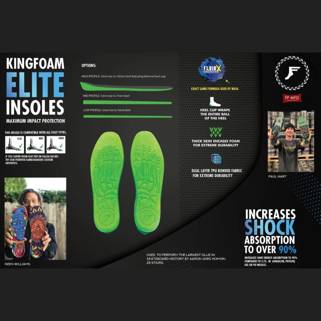 Footprint Insoles Elite Mid ODB - Skateboard-Kleinteile - Rollbrett Mission