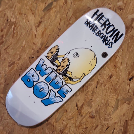 Heroin Skateboards Wide Boy Egg - Skateboard-Decks - Rollbrett Mission