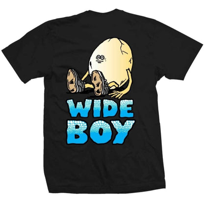 Heroin Skateboards Wide Boy T-Shirt black - Rollbrett Mission