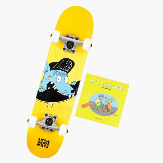 Little Skate Rats Rocco 6.5" Kids Complete Skateboard gelb - Skateboards - Rollbrett Mission
