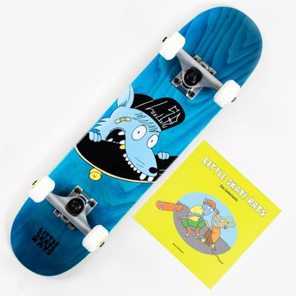 Little Skate Rats Rocco 6.5" Kids Complete Skateboard - Skateboards - Rollbrett Mission