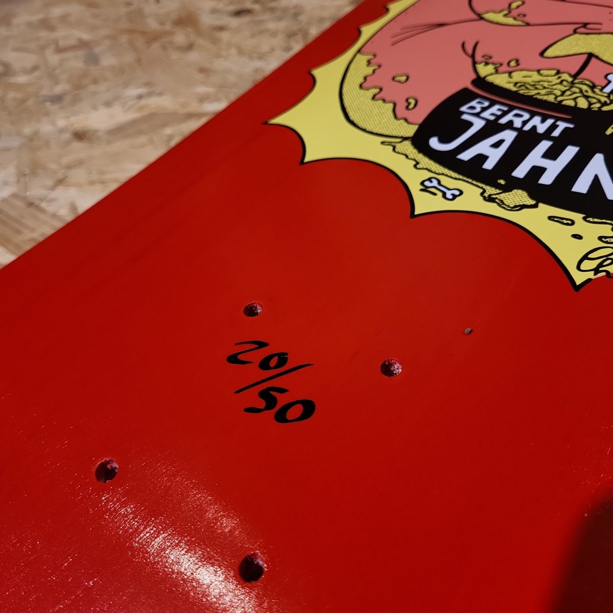 Madrid Bernt Jahnel Pig Reissue Deck - Skateboard-Decks - Rollbrett Mission