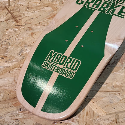 Madrid Claus Grabke Green Retro Cruiser Deck - Skateboard-Decks - Rollbrett Mission