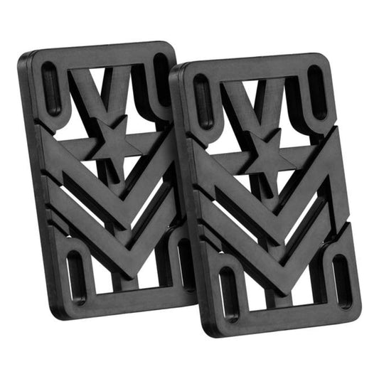 Mini-Logo 1/4" 6mm Rigid Riserpads - Skateboard-Kleinteile - Rollbrett Mission