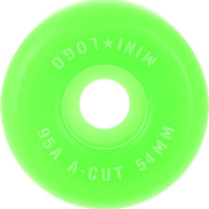 Mini-Logo A-Cut 95A Hybrid Wheels grün - Skateboard-Rollen - Rollbrett Mission