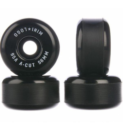 Mini-Logo A-Cut 95A Hybrid Wheels schwarz - Skateboard-Rollen - Rollbrett Mission