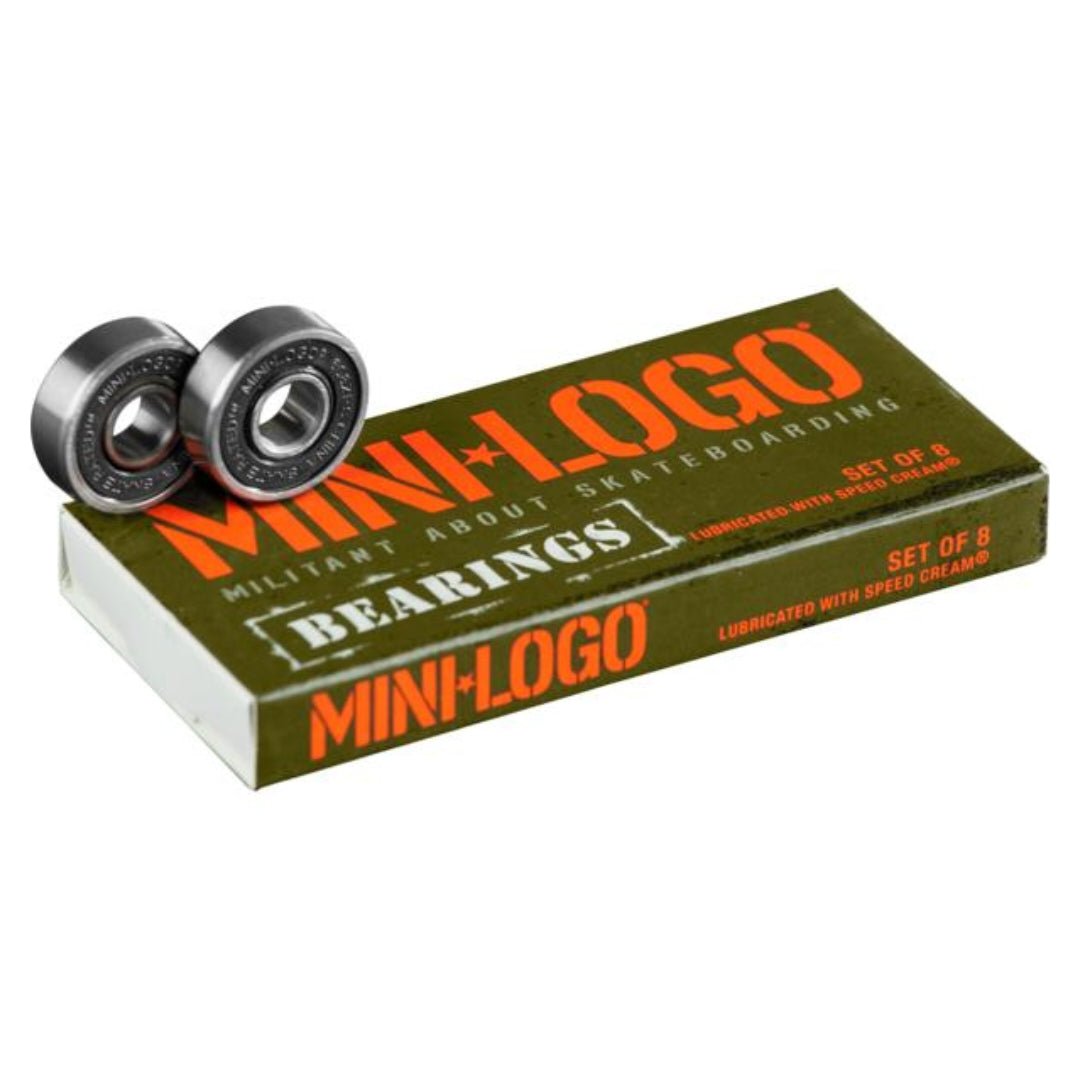 Mini-Logo Series 3 Bearings Kugellager - Skateboard-Kleinteile - Rollbrett Mission