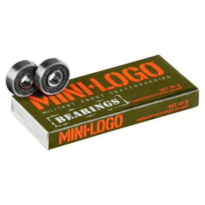 Mini-Logo Series 3 Bearings Kugellager - Skateboard-Kleinteile - Rollbrett Mission