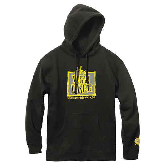 New Deal Hoodie Napkin Logo black - Shirts & Tops - Rollbrett Mission