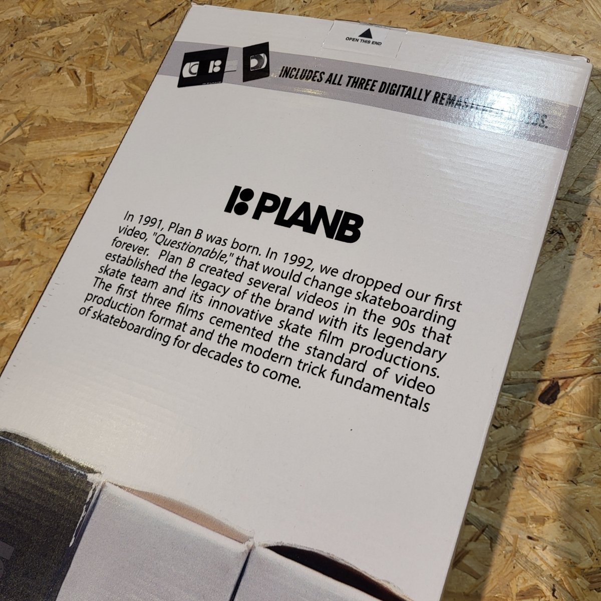 Plan B VHS Limited Edition Collector's Pack - Skateboard-Decks - Rollbrett Mission