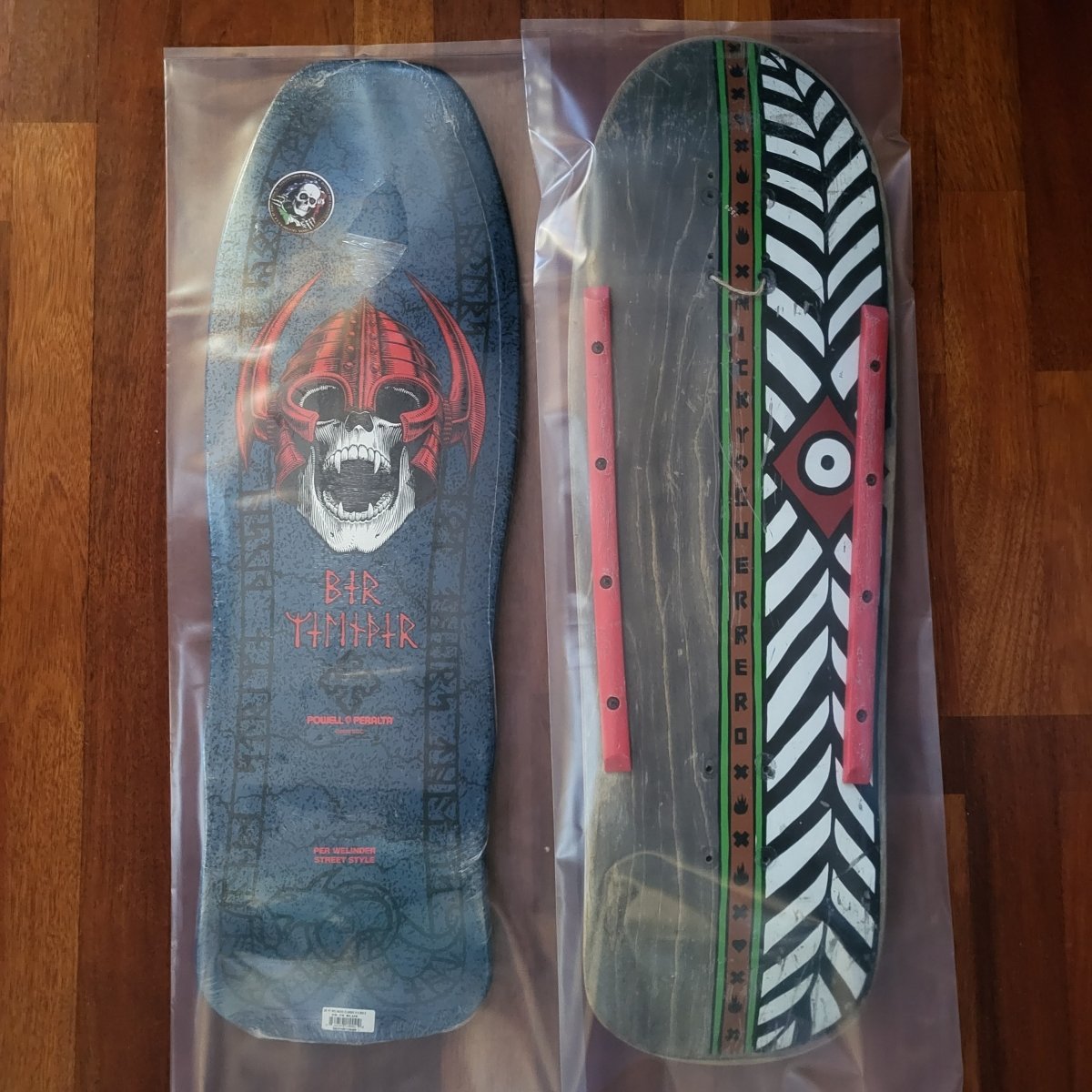 Polybeutel für Lagerung und Schutz von Decks - 5er Pack - Skateboarding - Rollbrett Mission