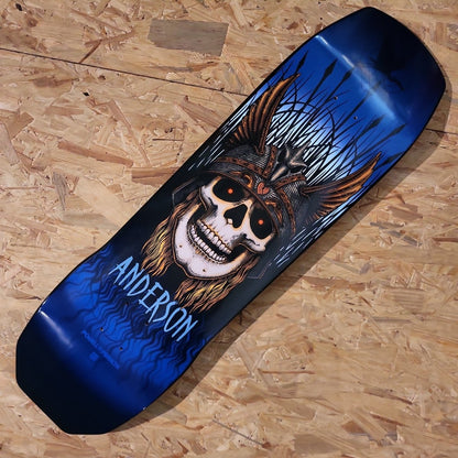Powell-Peralta Andy Anderson Heron Skull 2 blue Deck - Skateboard-Decks - Rollbrett Mission