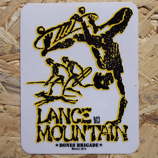 Powell-Peralta Bones Brigade S15 Sticker Lance Mountain - Rollbrett Mission