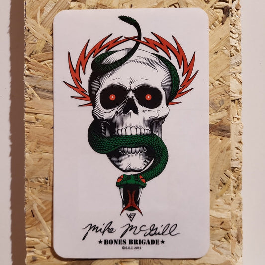 Powell-Peralta Bones Brigade S15 Sticker Mike McGill - Rollbrett Mission