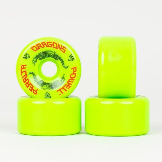 Powell Peralta Dragon Formula Green G-Bones 93A 64mm Wheels - Skateboard-Rollen - Rollbrett Mission